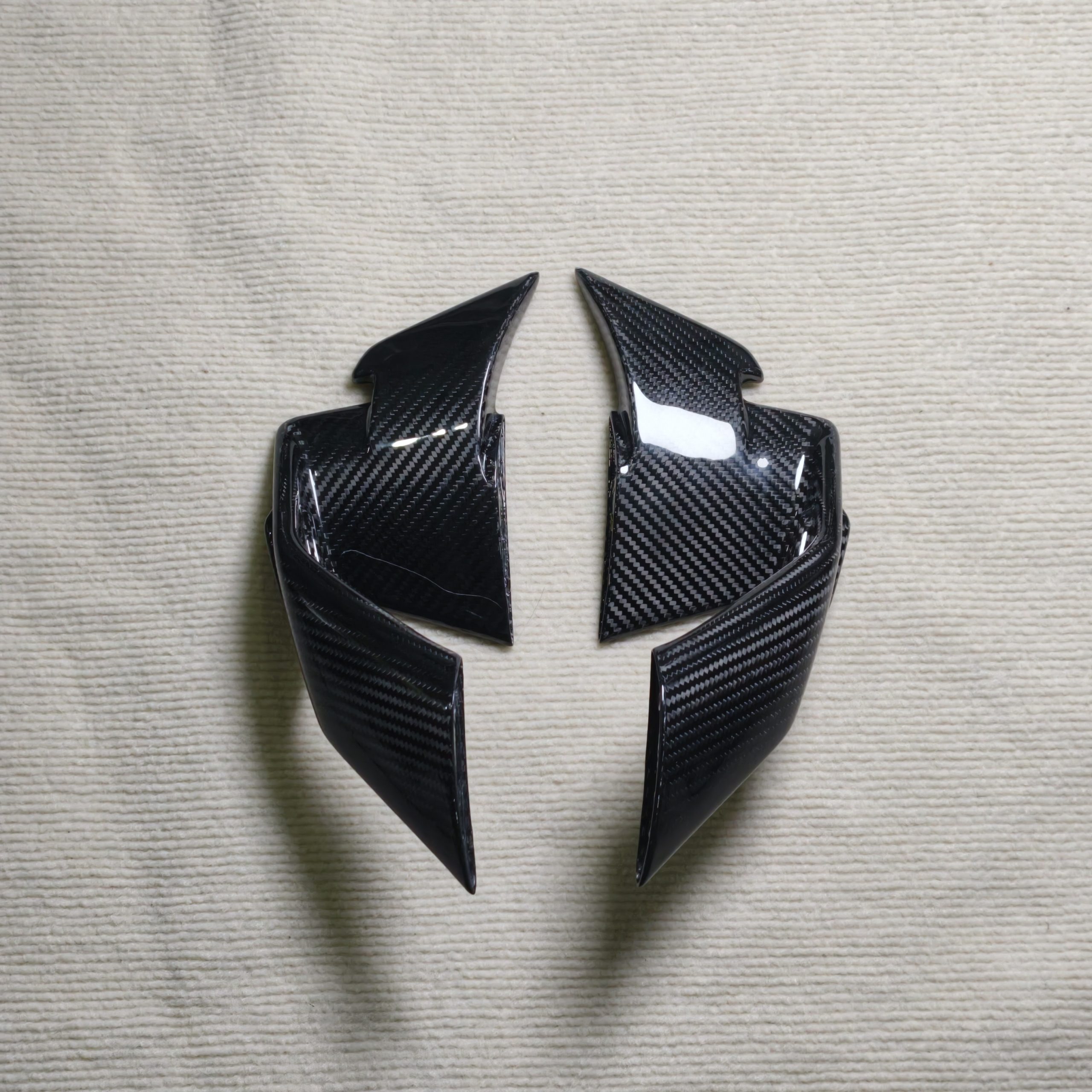 Dry Carbon Fiber Motorcycle Fixed Wing for BMW S1000RR 2019-2024